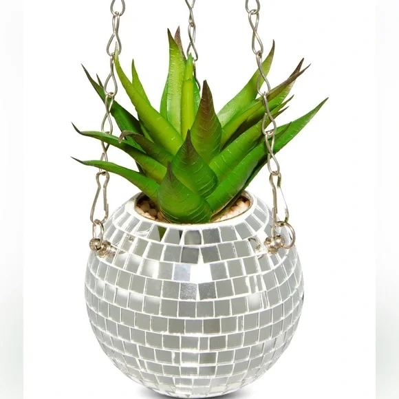 Spencer’s Disco Ball Hanging Planter - Picture 3 of 5